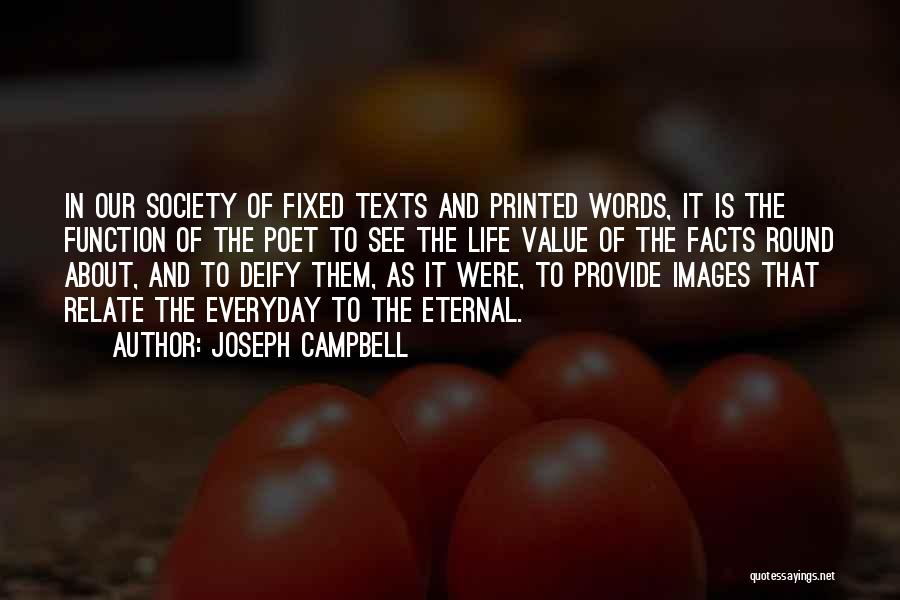 Deify Quotes By Joseph Campbell