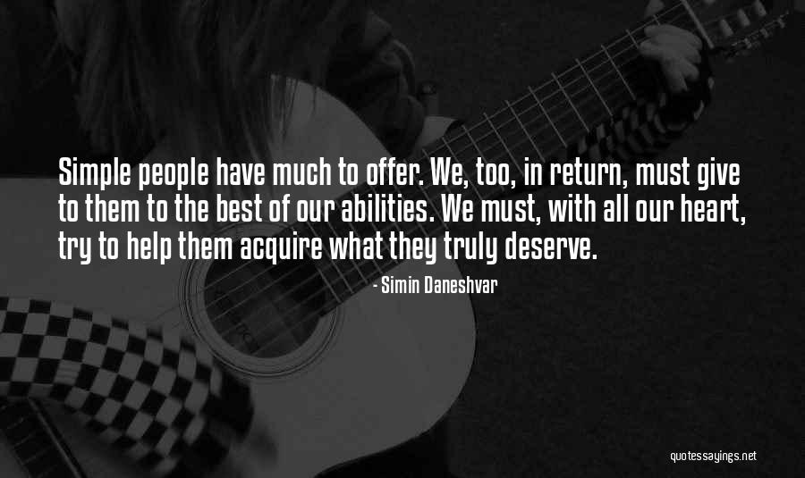 Deilige Fitter Quotes By Simin Daneshvar Deilige Fitter Quotes By Simin Daneshvar