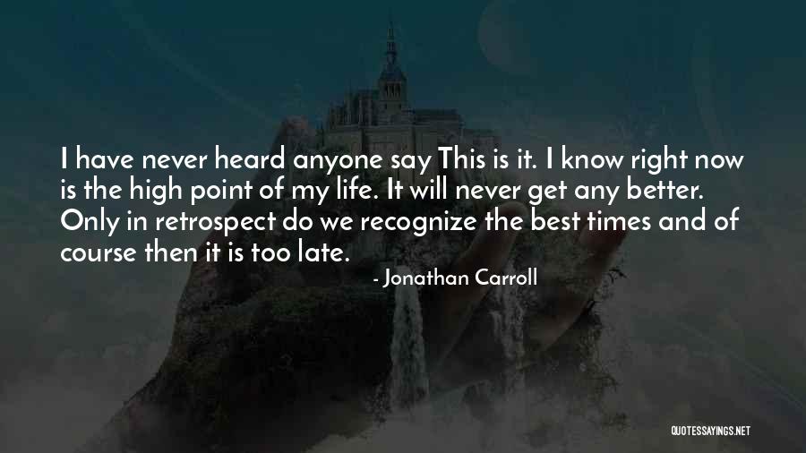 Dejame Intentar Quotes By Jonathan Carroll Dejame Intentar Quotes By Jonathan Carroll
