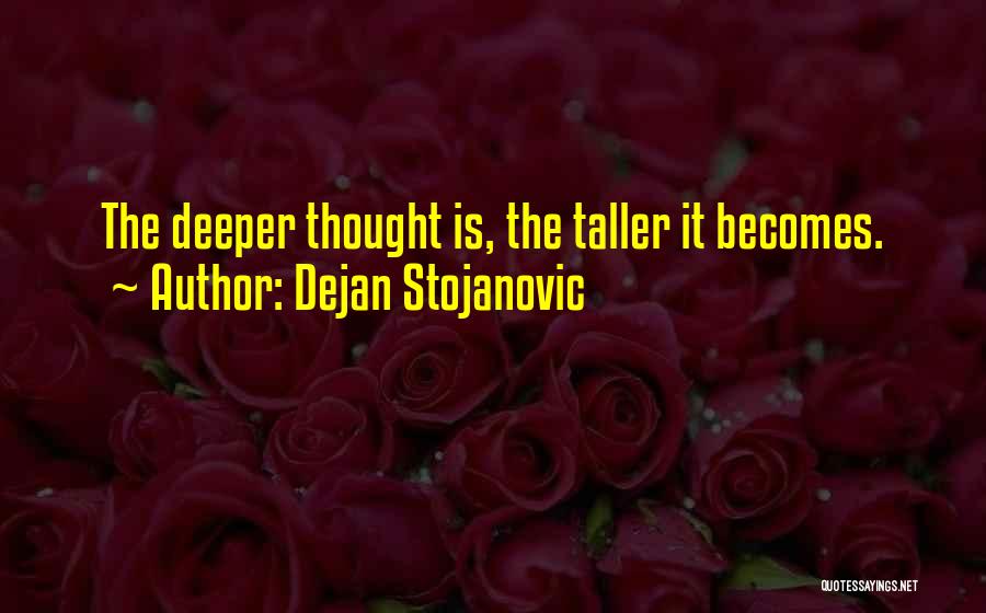 Dejan Stojanovic Quotes 577023