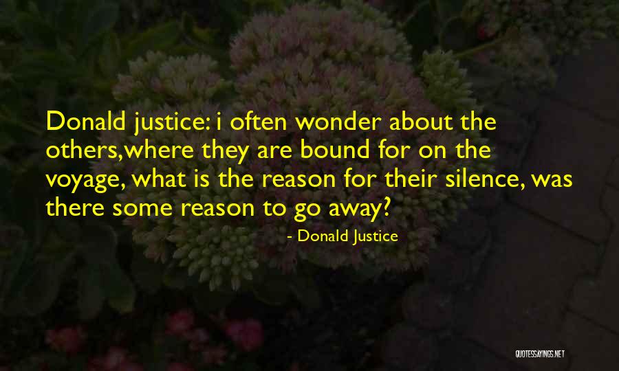 Del Castillo Tour Quotes By Donald Justice Del Castillo Tour Quotes By Donald Justice