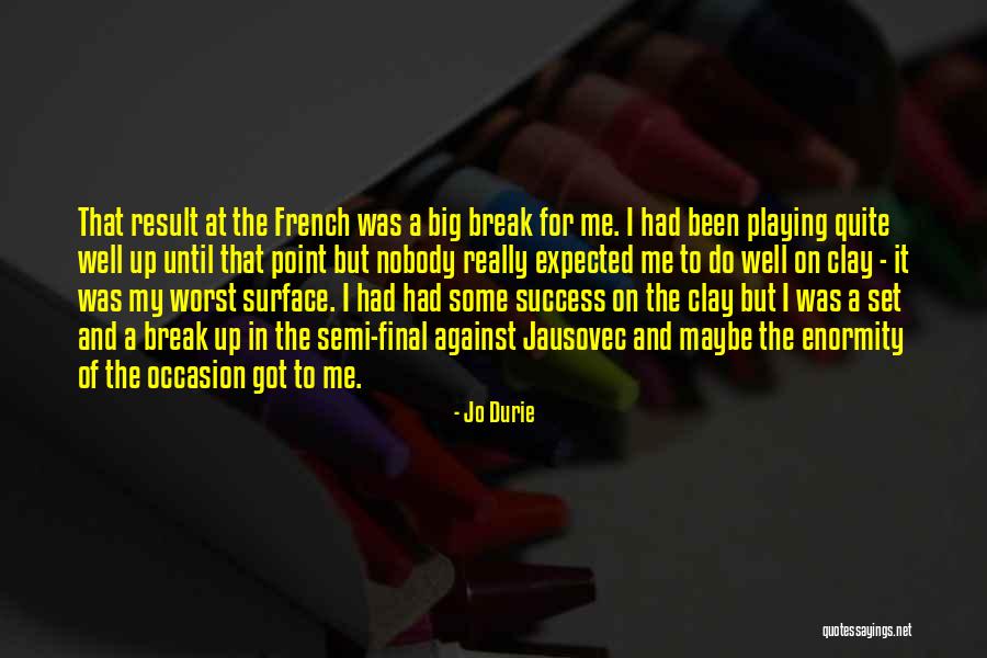 Del Conte Chocolate Quotes By Jo Durie Del Conte Chocolate Quotes By Jo Durie
