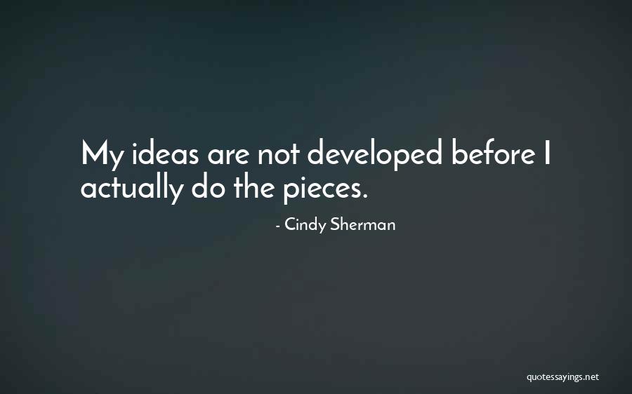Delachaux Editions Quotes By Cindy Sherman Delachaux Editions Quotes By Cindy Sherman