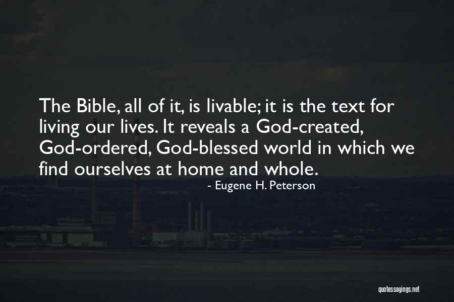 Delania Raney Quotes By Eugene H. Peterson Delania Raney Quotes By Eugene H. Peterson