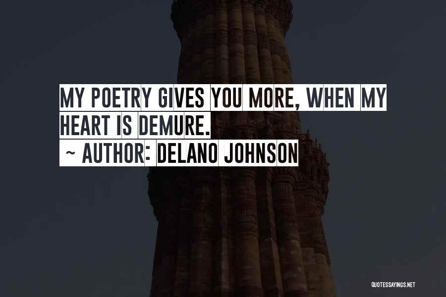 Delano Johnson Quotes 383425