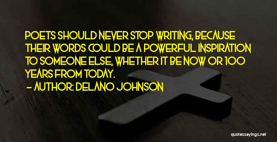 Delano Johnson Quotes 895554