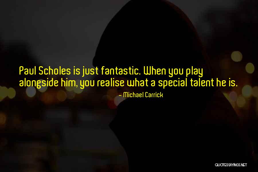 Delantero Frances Quotes By Michael Carrick Delantero Frances Quotes By Michael Carrick