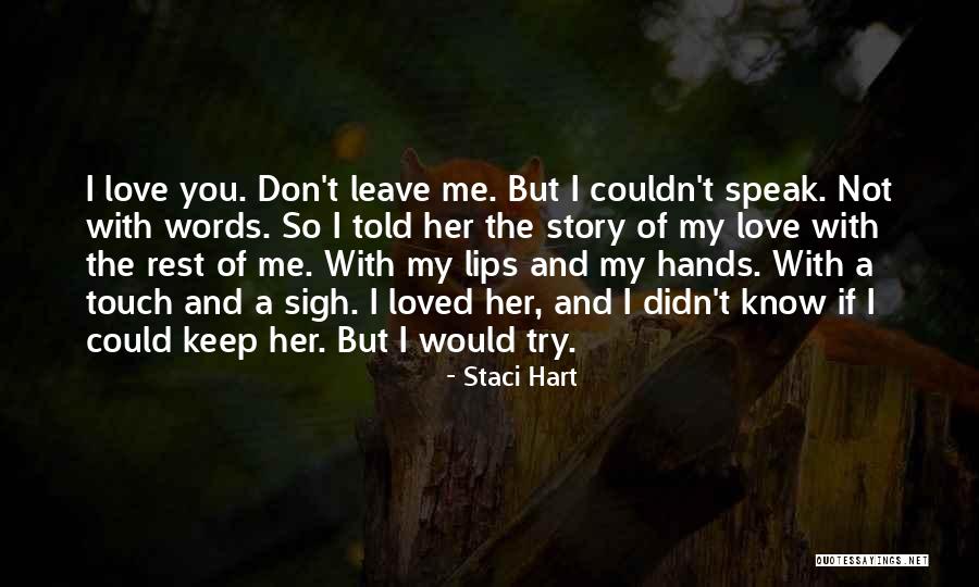 Delany Luh Quotes By Staci Hart Delany Luh Quotes By Staci Hart
