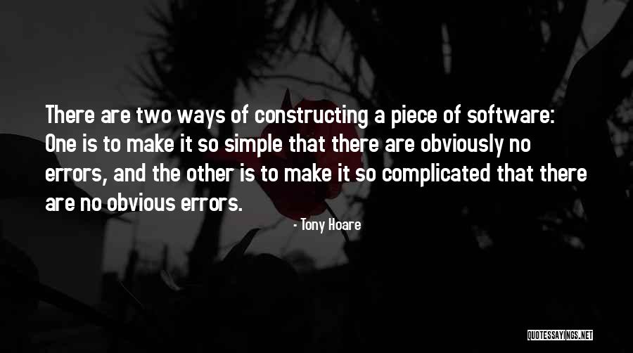 Delattes Quotes By Tony Hoare Delattes Quotes By Tony Hoare