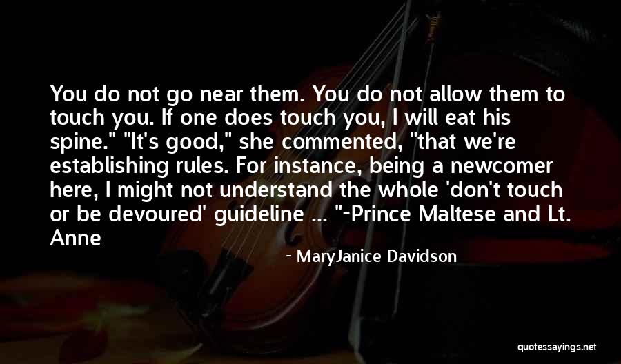 Delaval Cow Quotes By MaryJanice Davidson