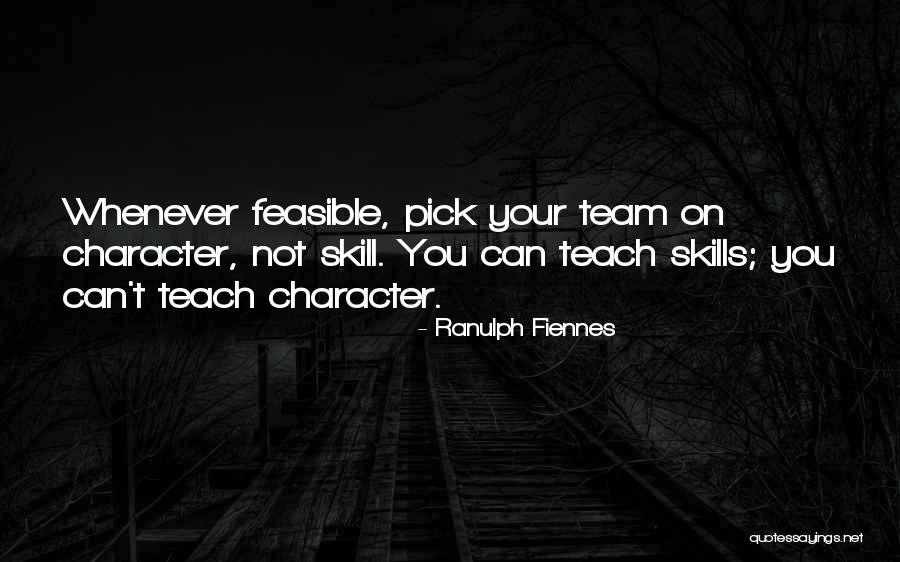 Delaval Cow Quotes By Ranulph Fiennes