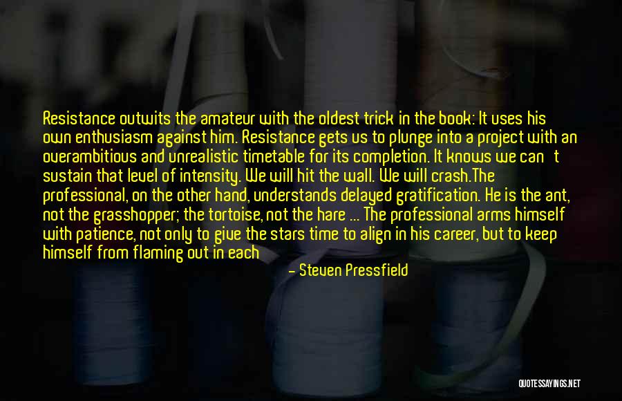 Delayed Gratification Quotes By Steven Pressfield Delayed Gratification Quotes By Steven Pressfield