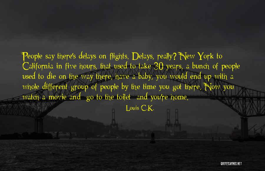 Delays Quotes By Louis C.K.