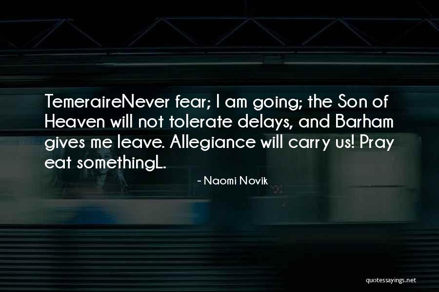 Delays Quotes By Naomi Novik