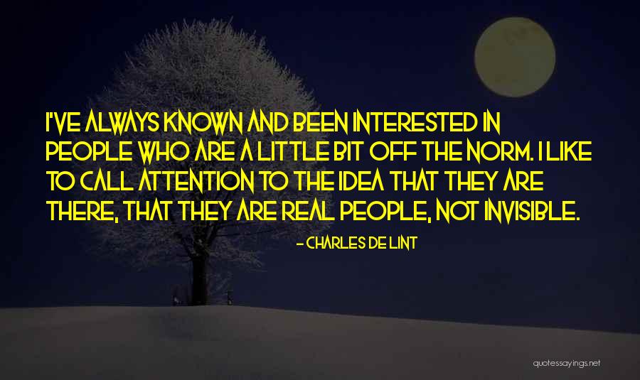 Delbrouck Vincent Quotes By Charles De Lint Delbrouck Vincent Quotes By Charles De Lint