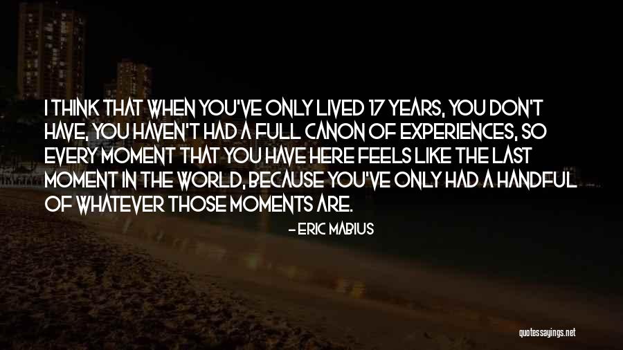 Delecluse Keiskleiriana Quotes By Eric Mabius Delecluse Keiskleiriana Quotes By Eric Mabius