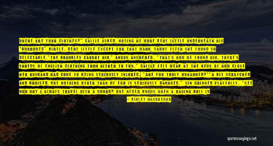 Delectable Quotes By Kinley MacGregor