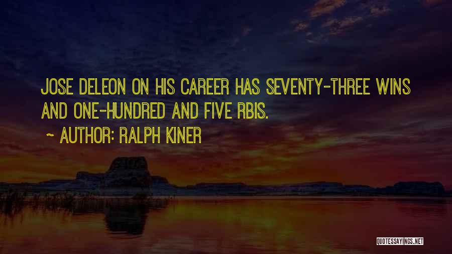 Deleon Quotes By Ralph Kiner