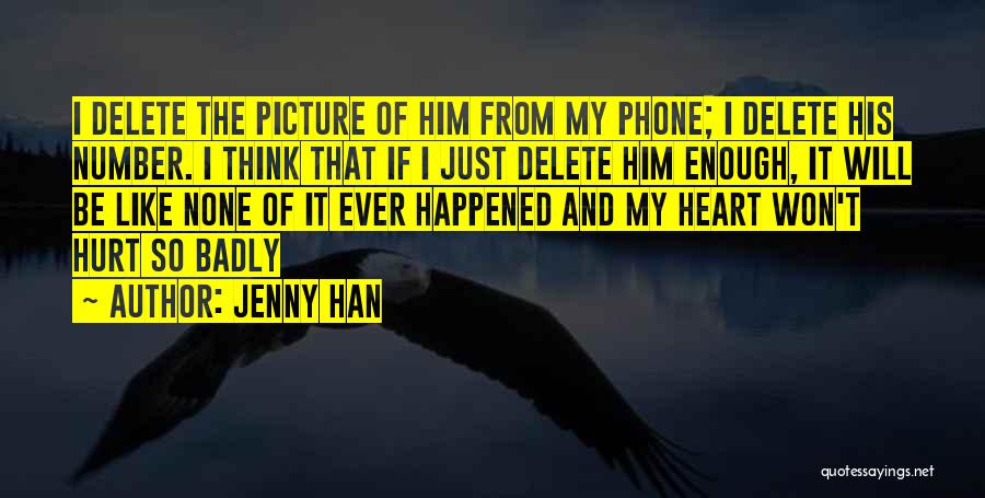 Delete Past Quotes By Jenny Han