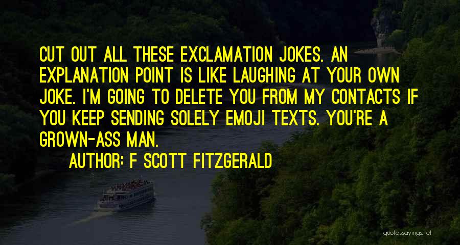 Delete Quotes By F Scott Fitzgerald