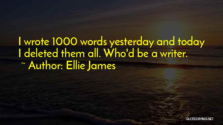 Deleted Quotes By Ellie James