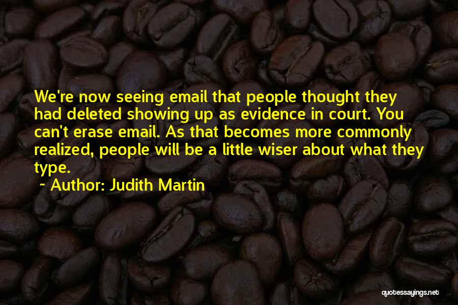 Deleted Quotes By Judith Martin