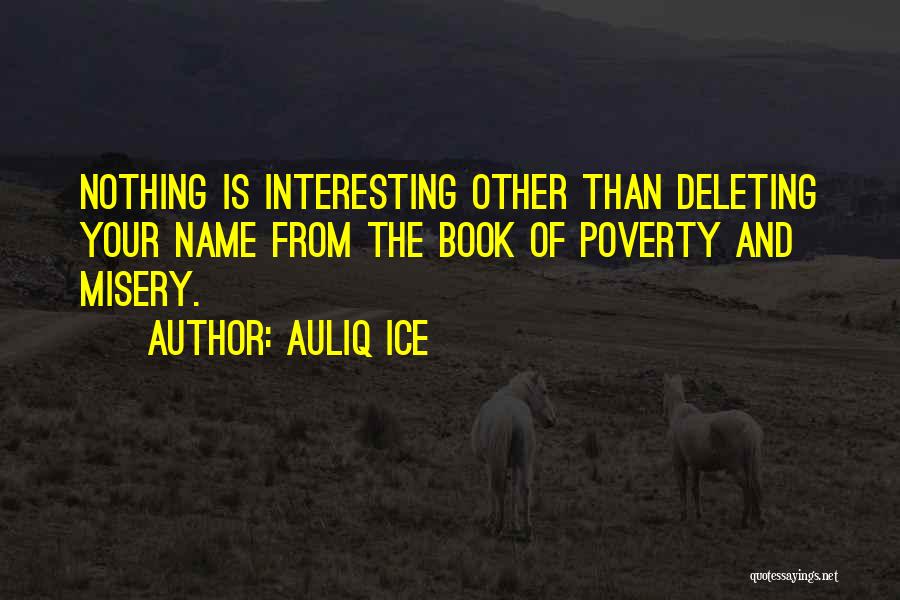Deleting My Quotes By Auliq Ice