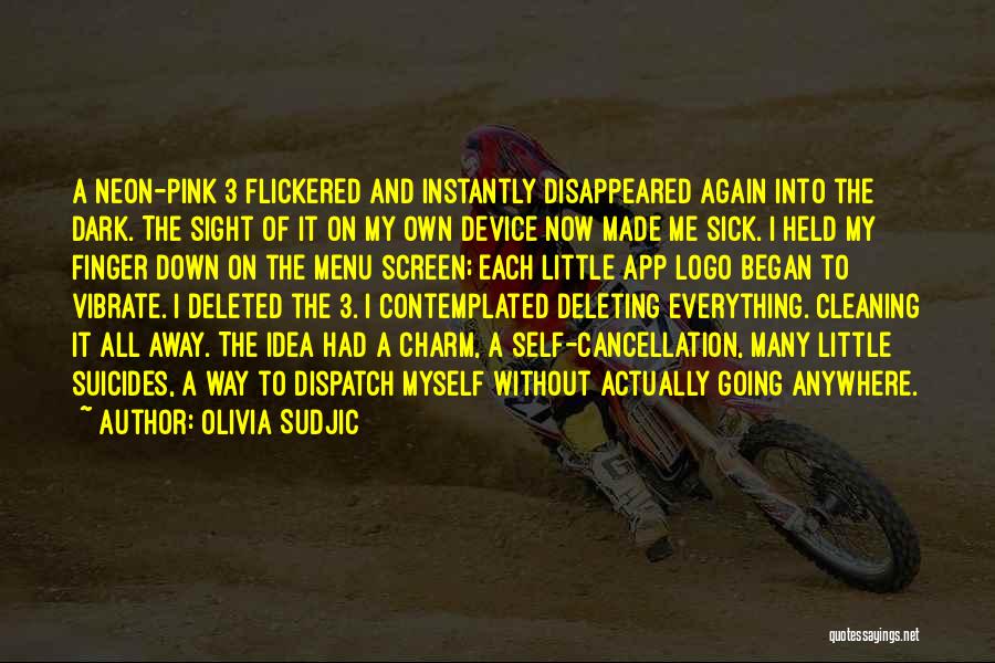 Deleting The Past Quotes By Olivia Sudjic