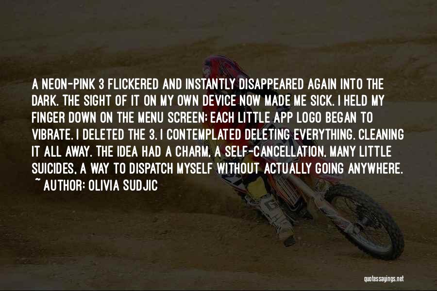 Deleting Your Past Quotes By Olivia Sudjic