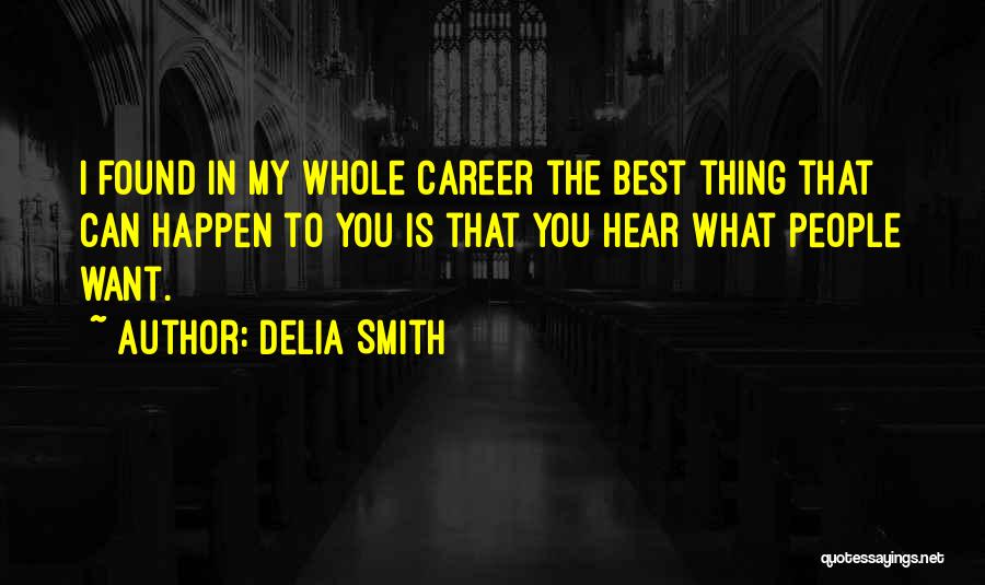Delia Quotes By Delia Smith