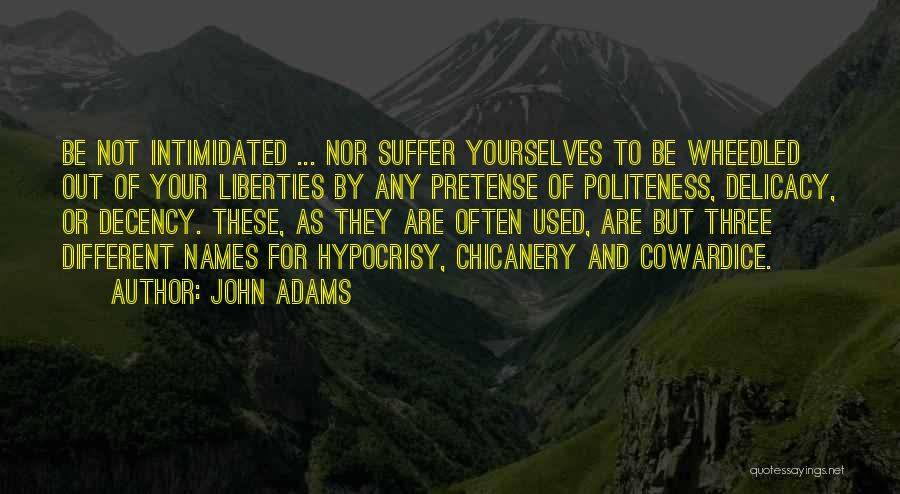 Delicacy Quotes By John Adams