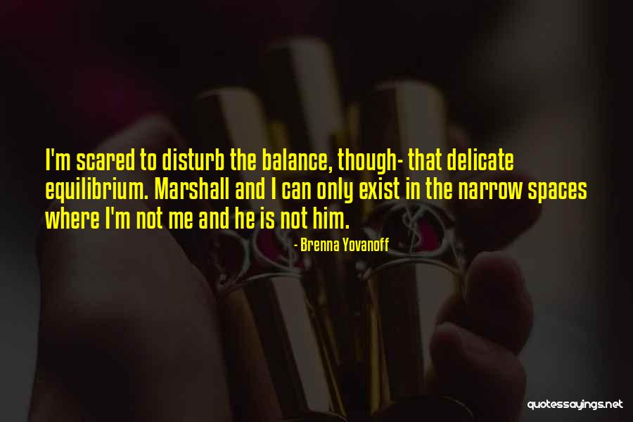 Delicate Balance Quotes By Brenna Yovanoff