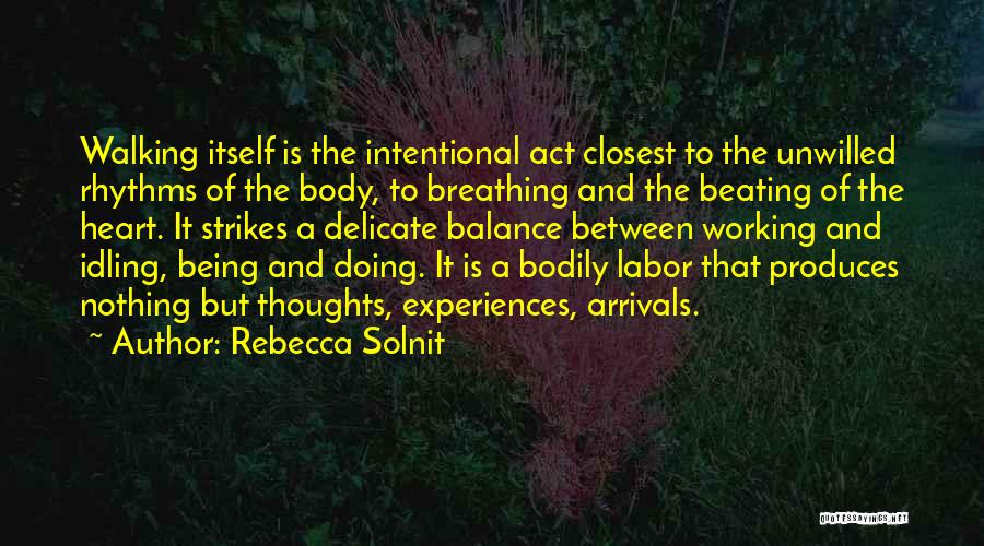 Delicate Balance Quotes By Rebecca Solnit