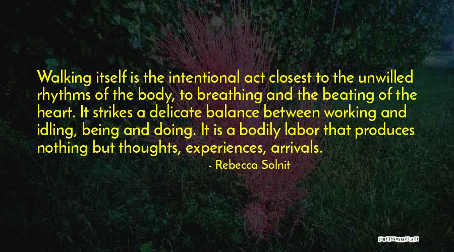 Delicate Balance Quotes By Rebecca Solnit