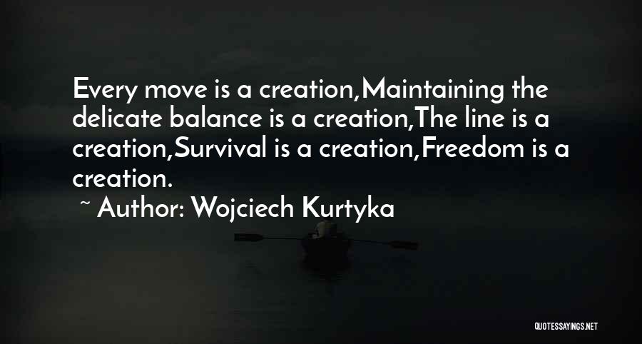 Delicate Balance Quotes By Wojciech Kurtyka