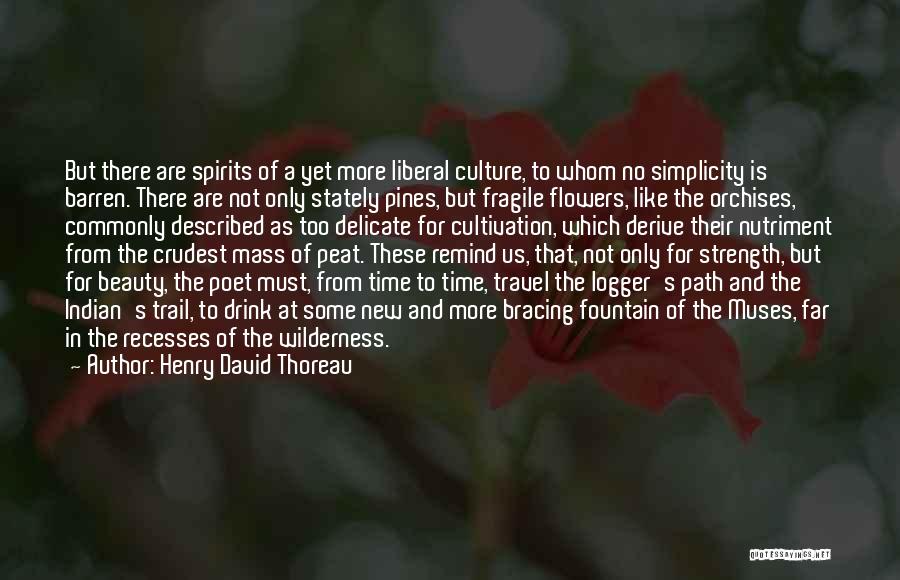 Delicate Flower Quotes By Henry David Thoreau