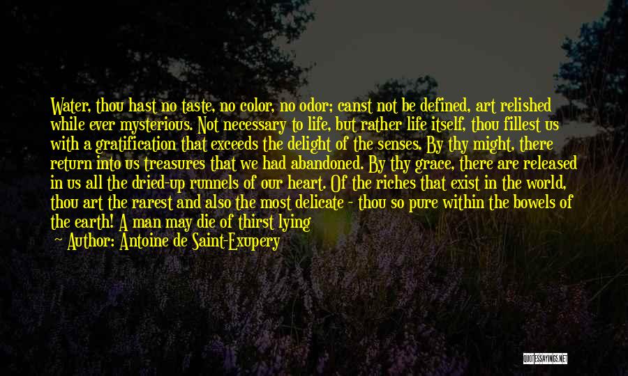 Delicate Life Quotes By Antoine De Saint-Exupery