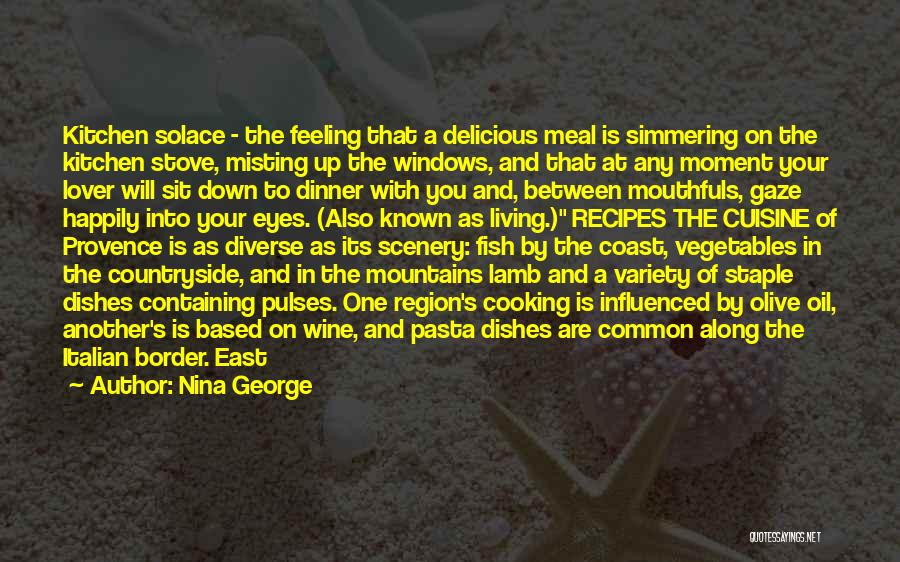 Delicious Cooking Quotes By Nina George