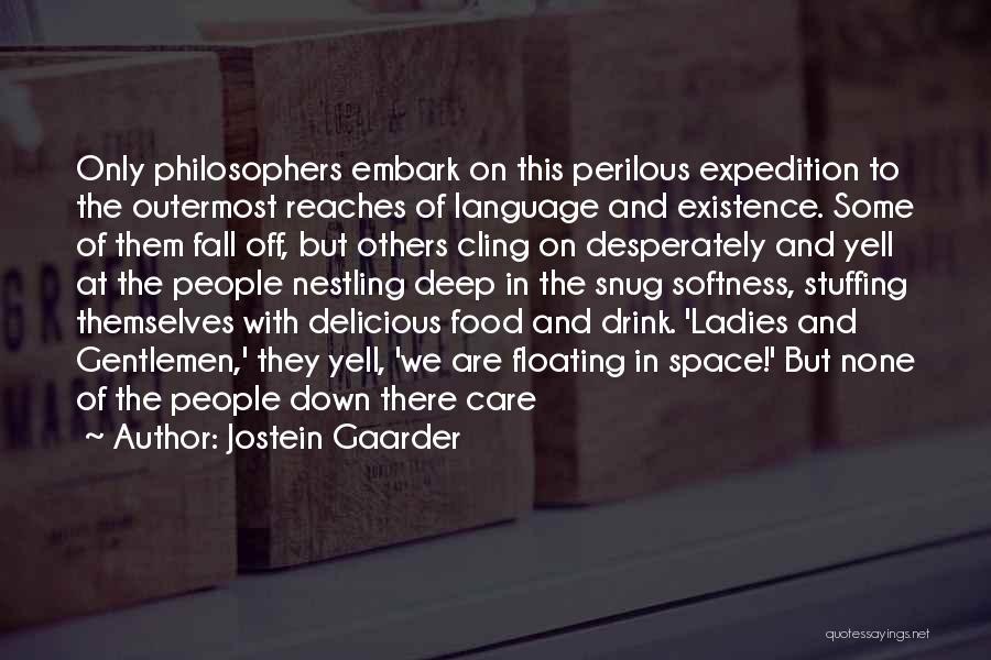 Delicious Drink Quotes By Jostein Gaarder