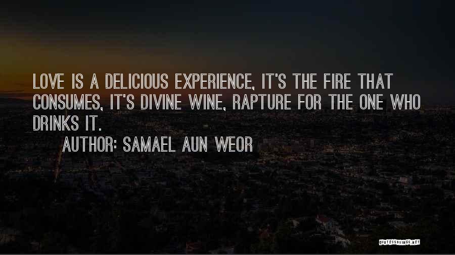 Delicious Drinks Quotes By Samael Aun Weor