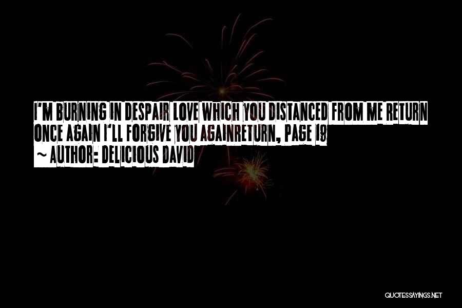 Delicious Love Quotes By Delicious David