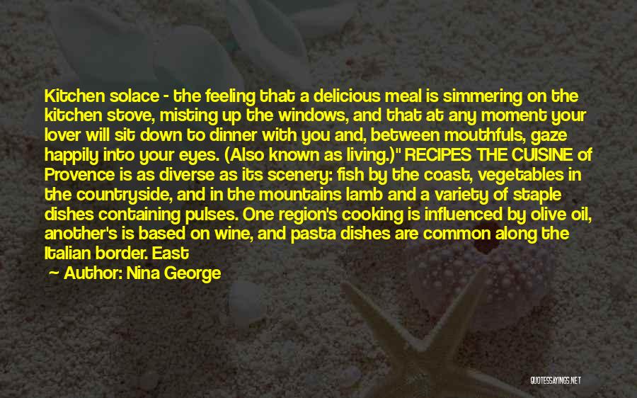 Delicious Recipes Quotes By Nina George