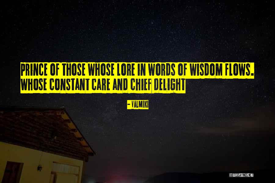 Delight Quotes By Valmiki Delight Quotes By Valmiki