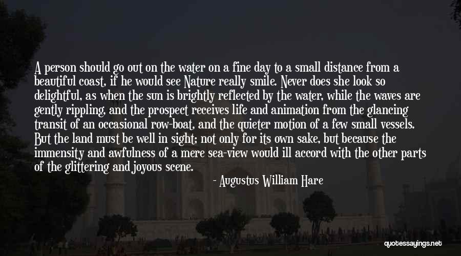 Delightful Day Quotes By Augustus William Hare Delightful Day Quotes By Augustus William Hare
