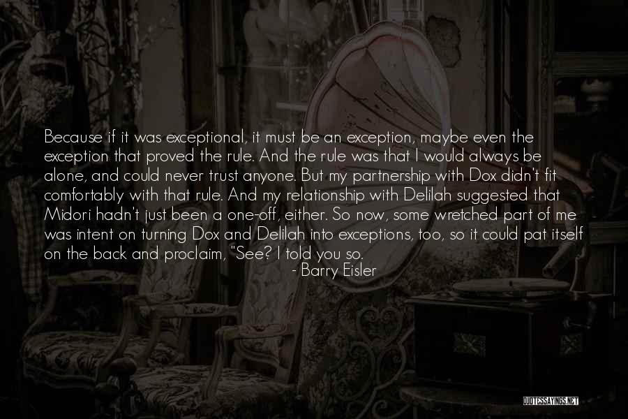 Delilah Quotes By Barry Eisler