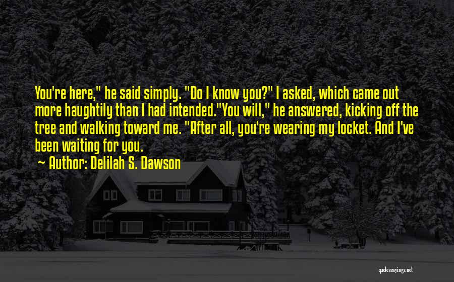 Delilah S. Dawson Quotes 715959