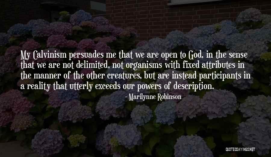 Delimited Quotes By Marilynne Robinson Delimited Quotes By Marilynne Robinson
