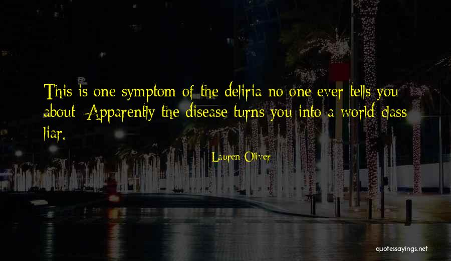 Delirium Lauren Oliver Quotes By Lauren Oliver