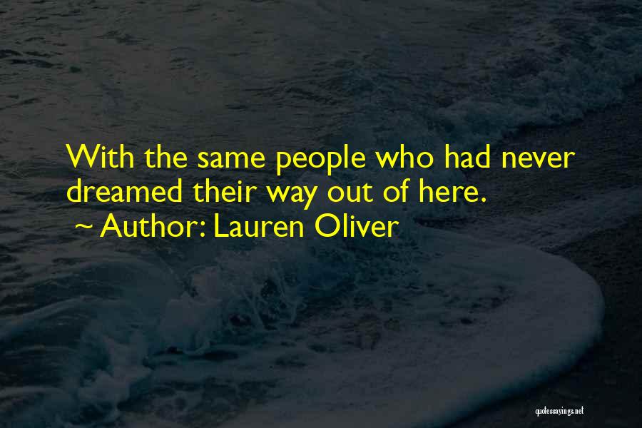 Delirium Lauren Oliver Quotes By Lauren Oliver