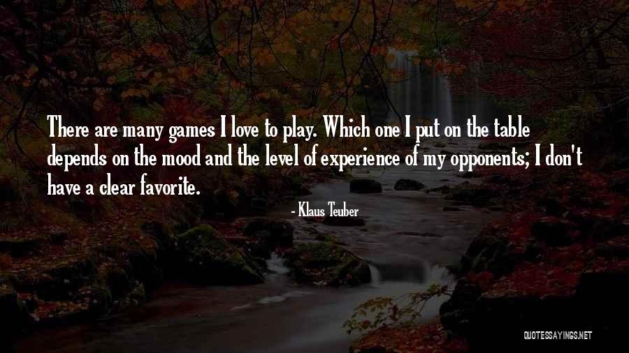 Delissa Rittenbury Quotes By Klaus Teuber Delissa Rittenbury Quotes By Klaus Teuber